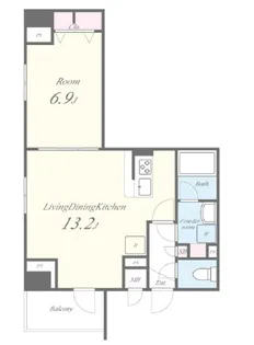 JPT RESIDENCE【2階】の間取り