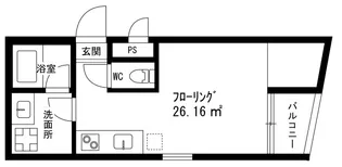 シグマ柿の木坂【1階】の間取り