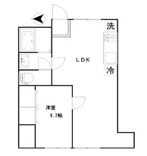 Maeda Residence I【1階】の間取り
