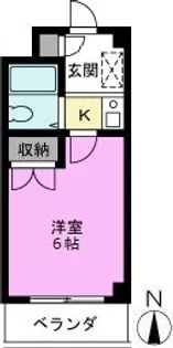 ハッピーライフ里2号館【3階】の間取り