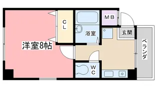 イマージュ【4階】の間取り