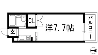 サンガーデンルーム1【2階】の間取り