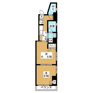 レーヴ西荻窪【2階】の間取り