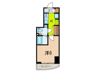 CREVISTA池袋本町【8階】の間取り
