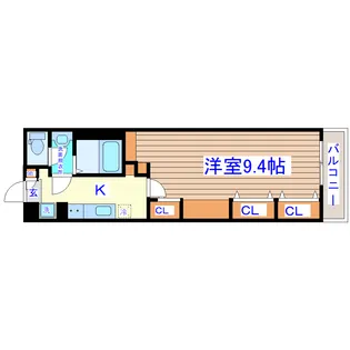 SANA長町南【1階】の間取り