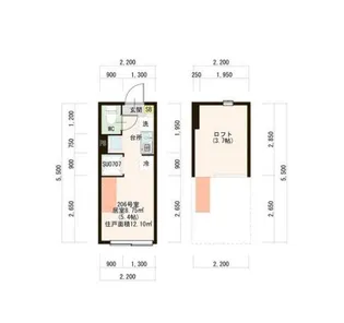 ハーモニーテラス落合南長崎【2階】の間取り