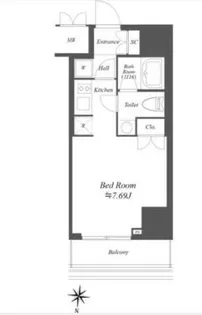 AIFLAT文京本駒込【11階】の間取り