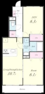 エターナルアイランド【2階】の間取り