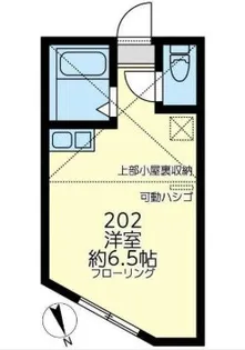 ユナイト堀ノ内ボナフェスタオペラ【2階】の間取り