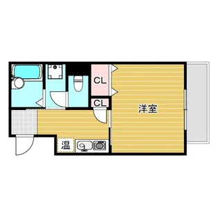 コムズハウス千里中央II【1階】の間取り