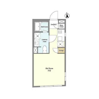 FARE御徒町【3階】の間取り