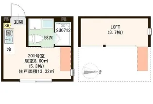 Maison Fleur 氷川台【2階】の間取り