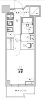 三越ゼームス坂マンション【3階】の間取り