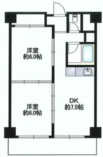 マンション三春台【3階】の間取り
