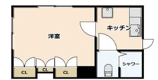 ハイツロングアイランド2【1階】の間取り