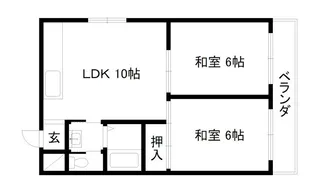 グレース藤田【3階】の間取り