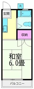 せんぞくトキワコーポ【2階】の間取り