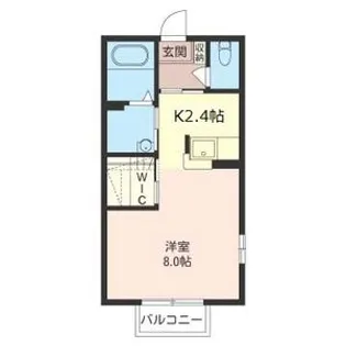 アルコバレーノ【1階】の間取り