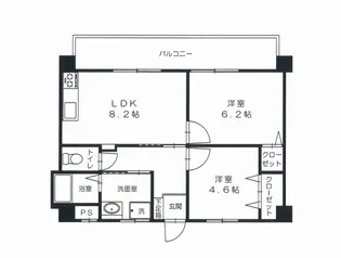 スペンドーレI【3階】の間取り