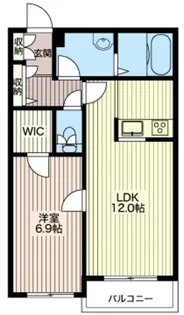 ヴェルティア【3階】の間取り