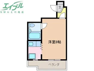 メゾンくわなM1【4階】の間取り