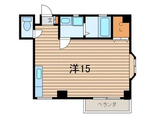 クレッセントハウス【1階】の間取り