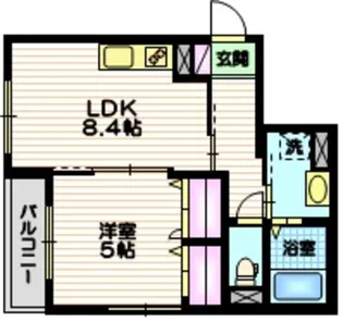 カランサ恵比寿南【3階】の間取り