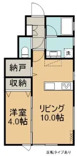 ブリッジフィールド【1階】の間取り