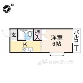 ラ・セーヌ【3階】の間取り