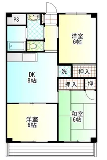 サンモデール上祖師谷【2階】の間取り