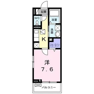 ラディア C【1階】の間取り