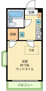 市古ハイツ【2階】の間取り