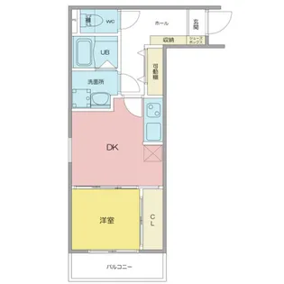 ベネフィス観音町【2階】の間取り