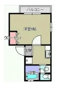 ホームズ斉藤II【1階】の間取り