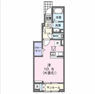 フェニックス II【1階】の間取り