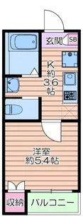 レガーロ・ソラーレ【1階】の間取り