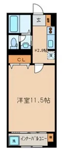 ソレックスハイム【2階】の間取り