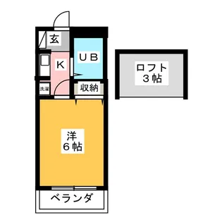 アベイル【2階】の間取り