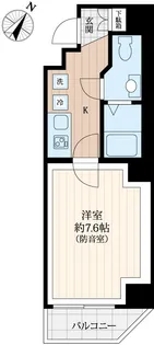 プレシャスラシクラス浅草【3階】の間取り