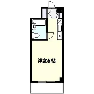 ハイツトーカンドー【2階】の間取り