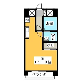 HF浅草橋レジデンス【5階】の間取り