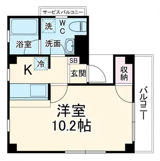 オラシオンII【2階】の間取り