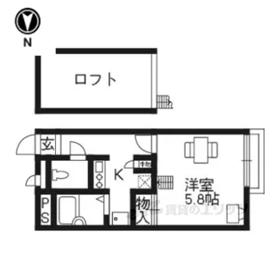 レオパレスBELLEQUEEN【2階】の間取り