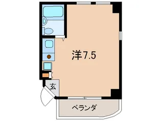 ソ-ト-東灘【3階】の間取り