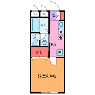 シーバードシティ【3階】の間取り