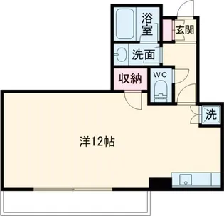 ビオトープ新戸山【4階】の間取り