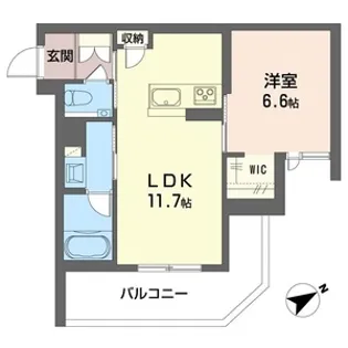 レガリータII【1階】の間取り