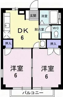 エルディム蓮田シティII【2階】の間取り