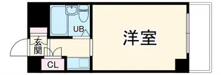 シティパレス南千里【3階】の間取り