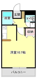 SINCE2000【3階】の間取り
